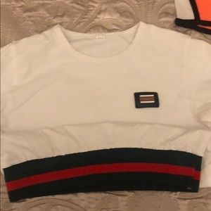 Selling Gucci shirt,Jordan shorts,orange shorts